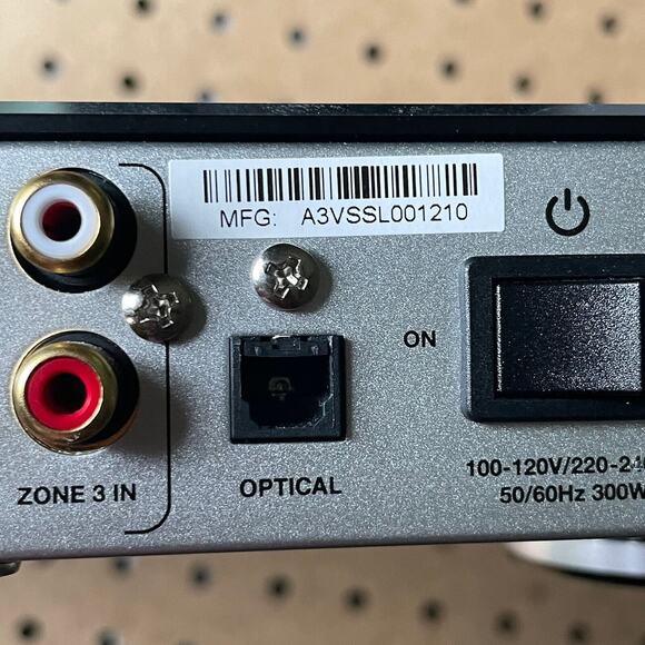 VSSL A.3 6-Channel, 3 Zone, Audio Streaming Amplifier, Compatible with AirPlay - Picture 9 of 13